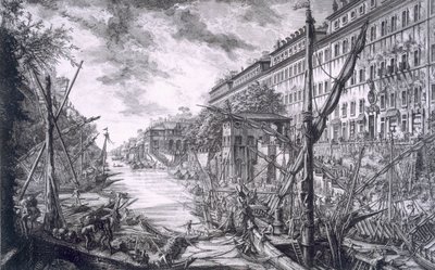 View of the Port of Ripa Grande, from 